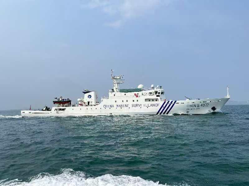 青島多部門開展海上聯合執法巡航行動